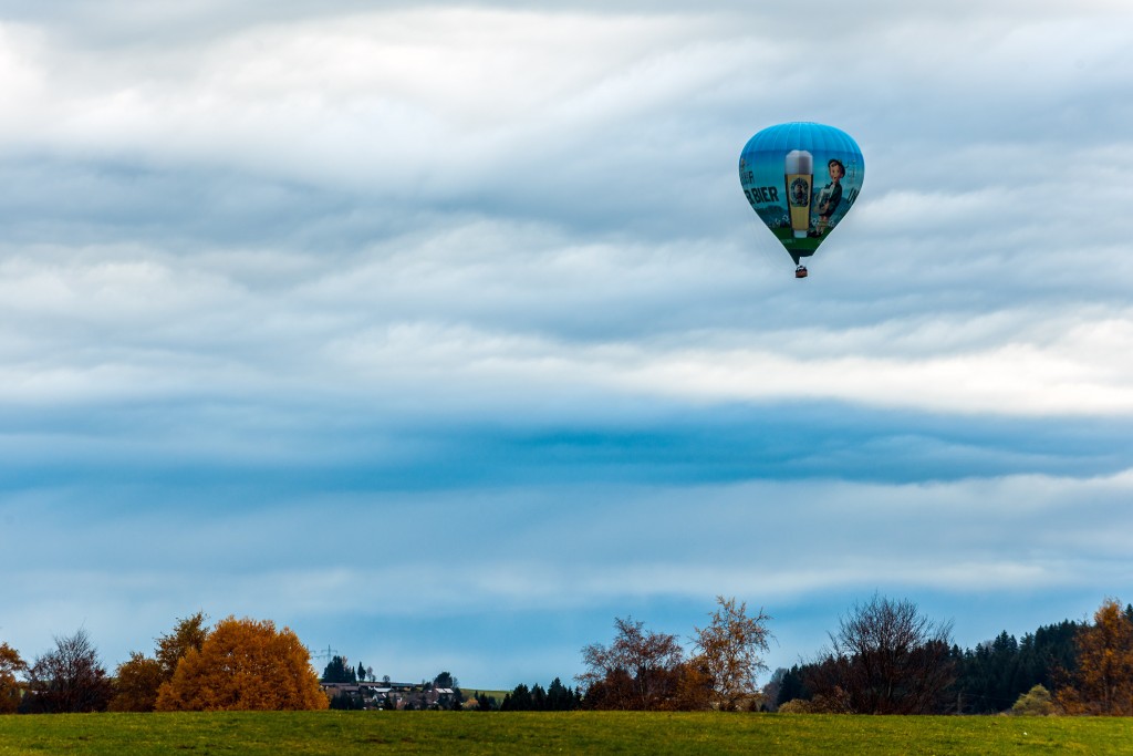 Heißluftballon: "Die Reise"