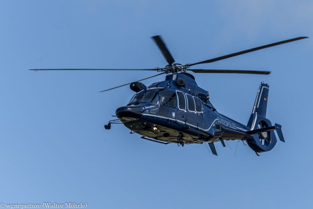 Eurocopter EC-155 B Dauphin (D-HLTP) der Bundespolizei